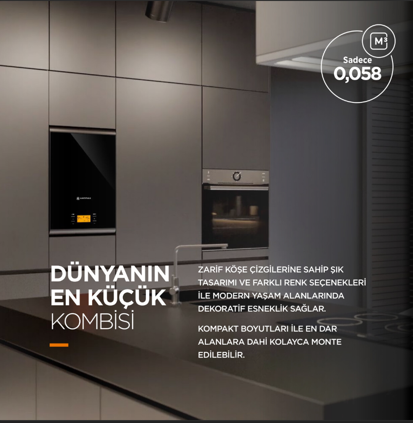 Warmhaus Minerwa 25 KW Premix Yoğuşmalı Kombi