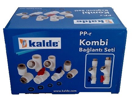 Kalde 8'li Kombi Montaj Seti Dirsekli - 24 Adet